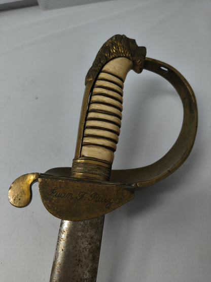 Spanish Marine Ceremonial Saber. Franco's period.