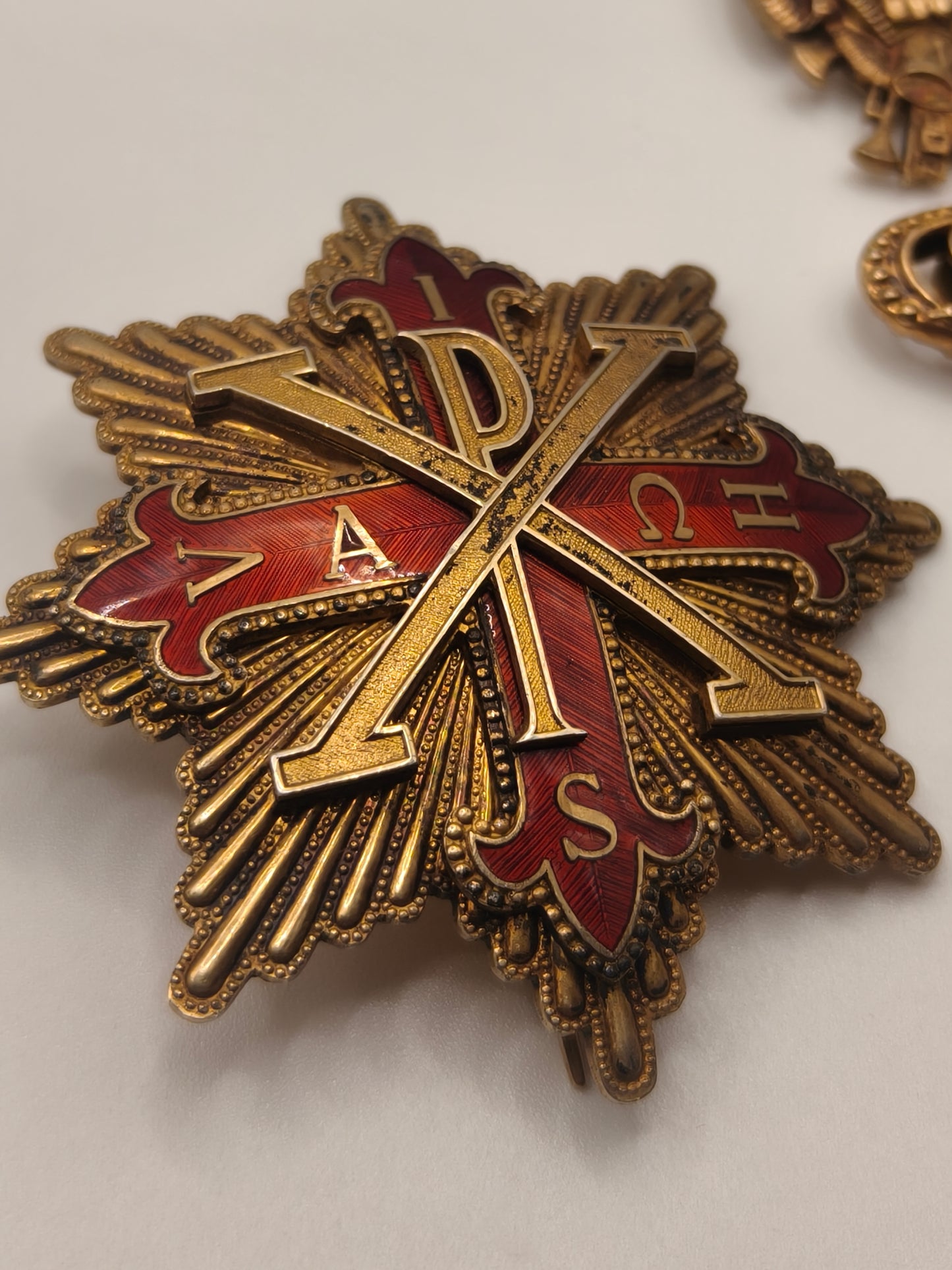 Constantinian Order Grand Commander set. Vatican