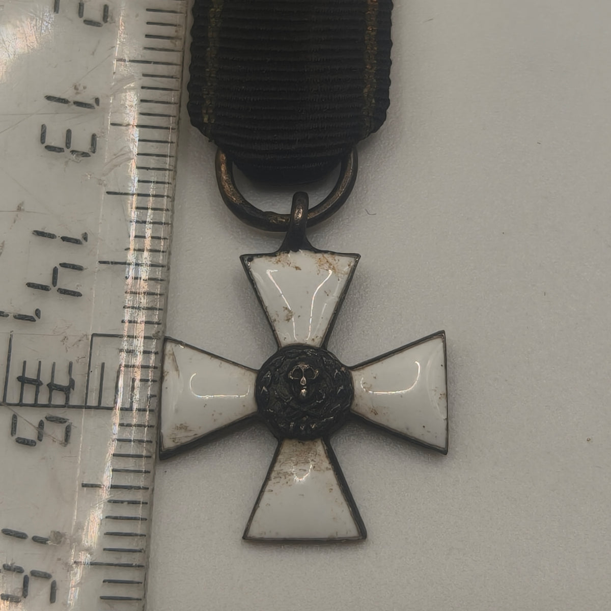 General Stanisław Bułak-Bałachowicz's Cross of Valor of the Armada. Mini. Polond.