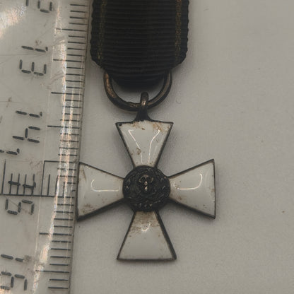 General Stanisław Bułak-Bałachowicz's Cross of Valor of the Armada. Mini. Polond.