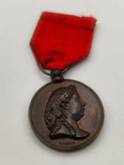 Medalla Batalla del Callao Isabel II
