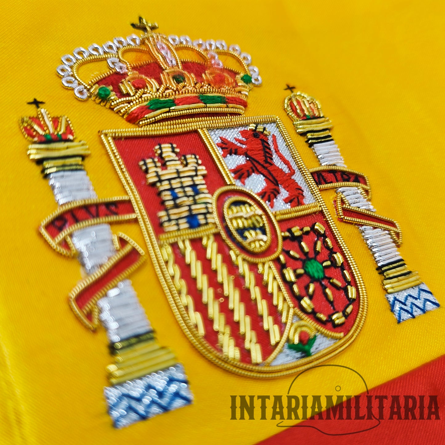 Banderín despacho escudo constitucional. España