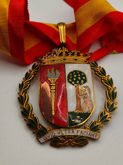Medalla mérito ayuntamiento de Madrid