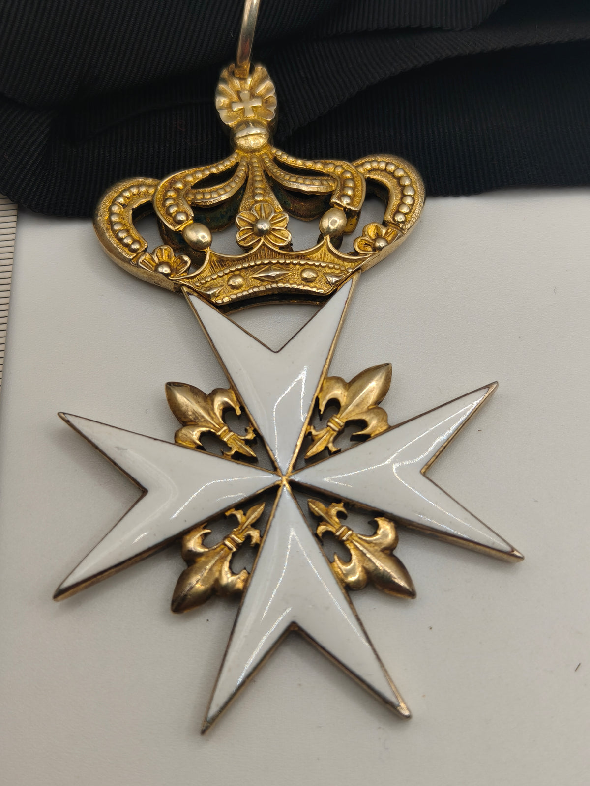 Commander Medal Order of Malta. Italia