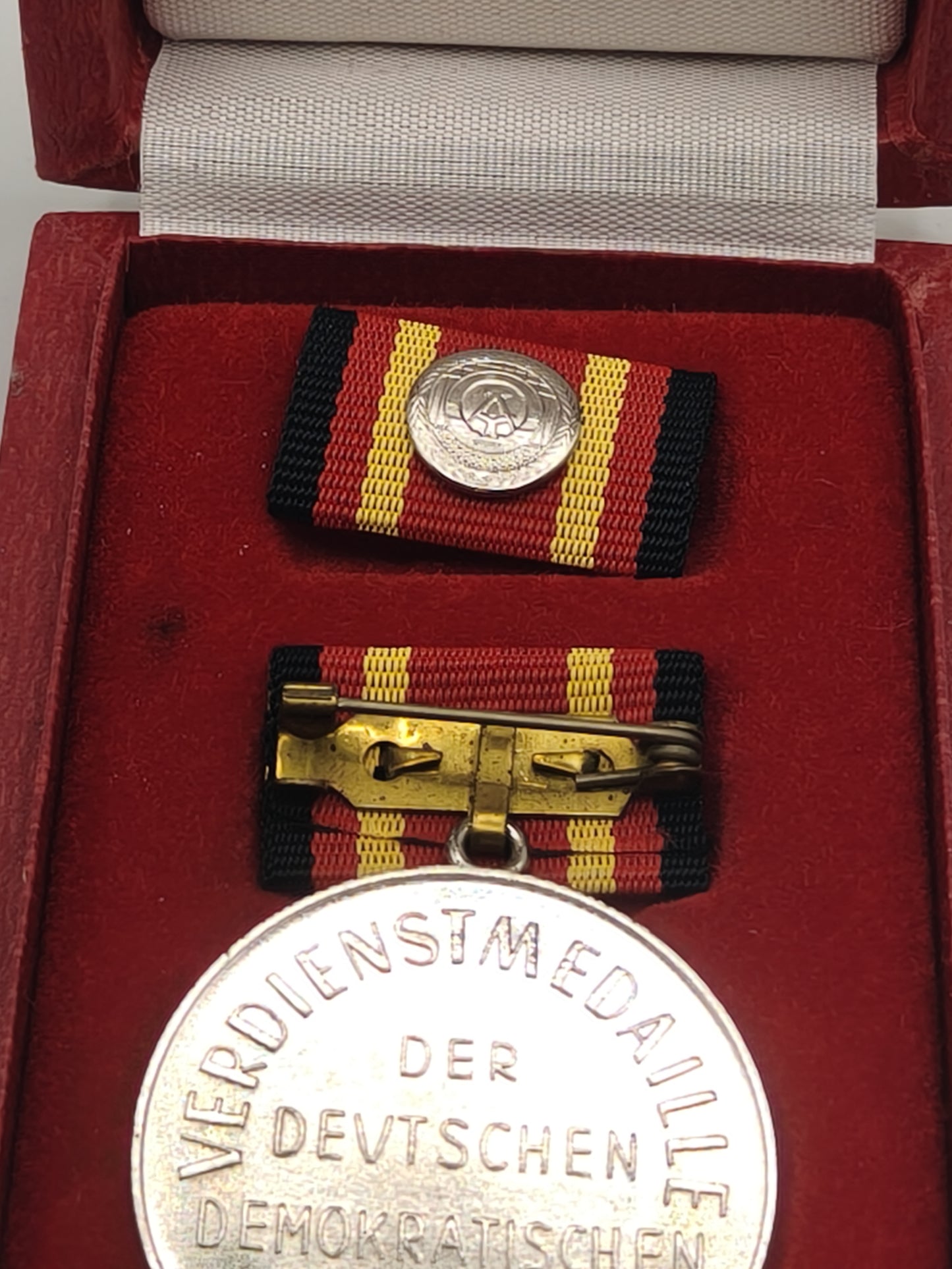 DDR Merit Medal. Germany.