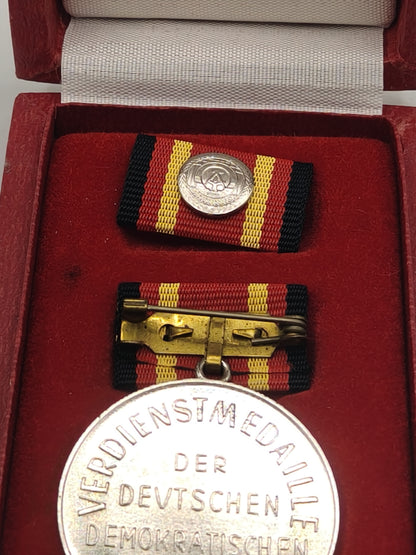 DDR Merit Medal. Germany.