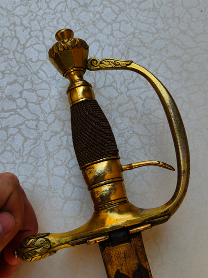 General Sword named and year. Belgium.