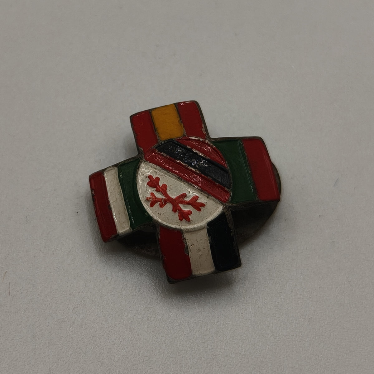 Tri party Badge. WWII Period, Spain.