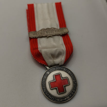 Red Cross Voluntaries Medal. Italy