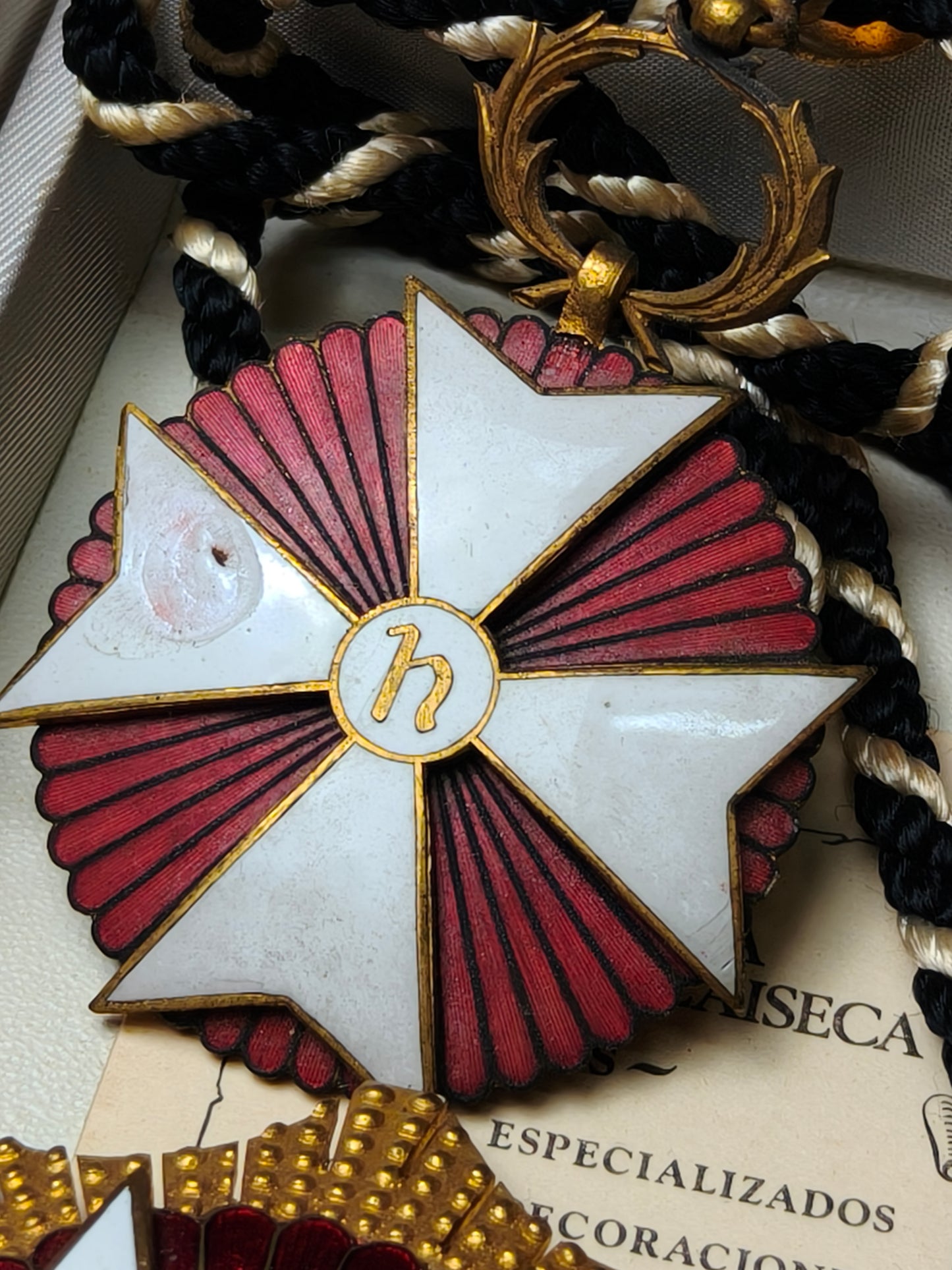 Grand Cross of the Hospitaler Order of Spain. Franco's period.