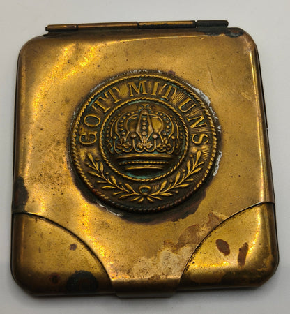Cigarettes Case IWW, Germany. Trench Art.