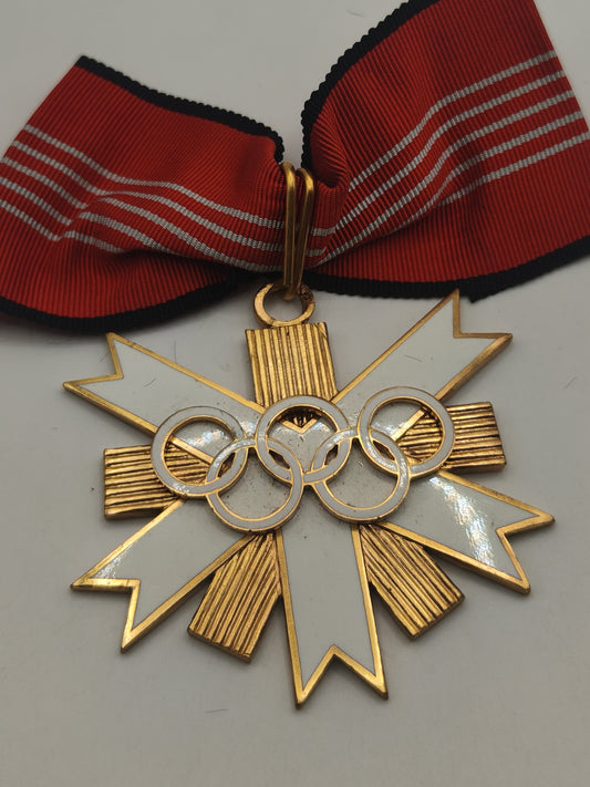 Olimpic III reich Medal, 1958 Model.