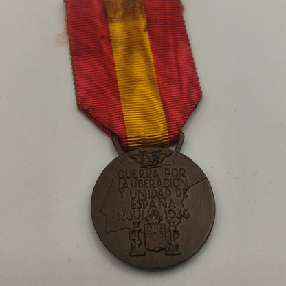 Spanish Civil War Campaign Medal, Italian Volunteers.