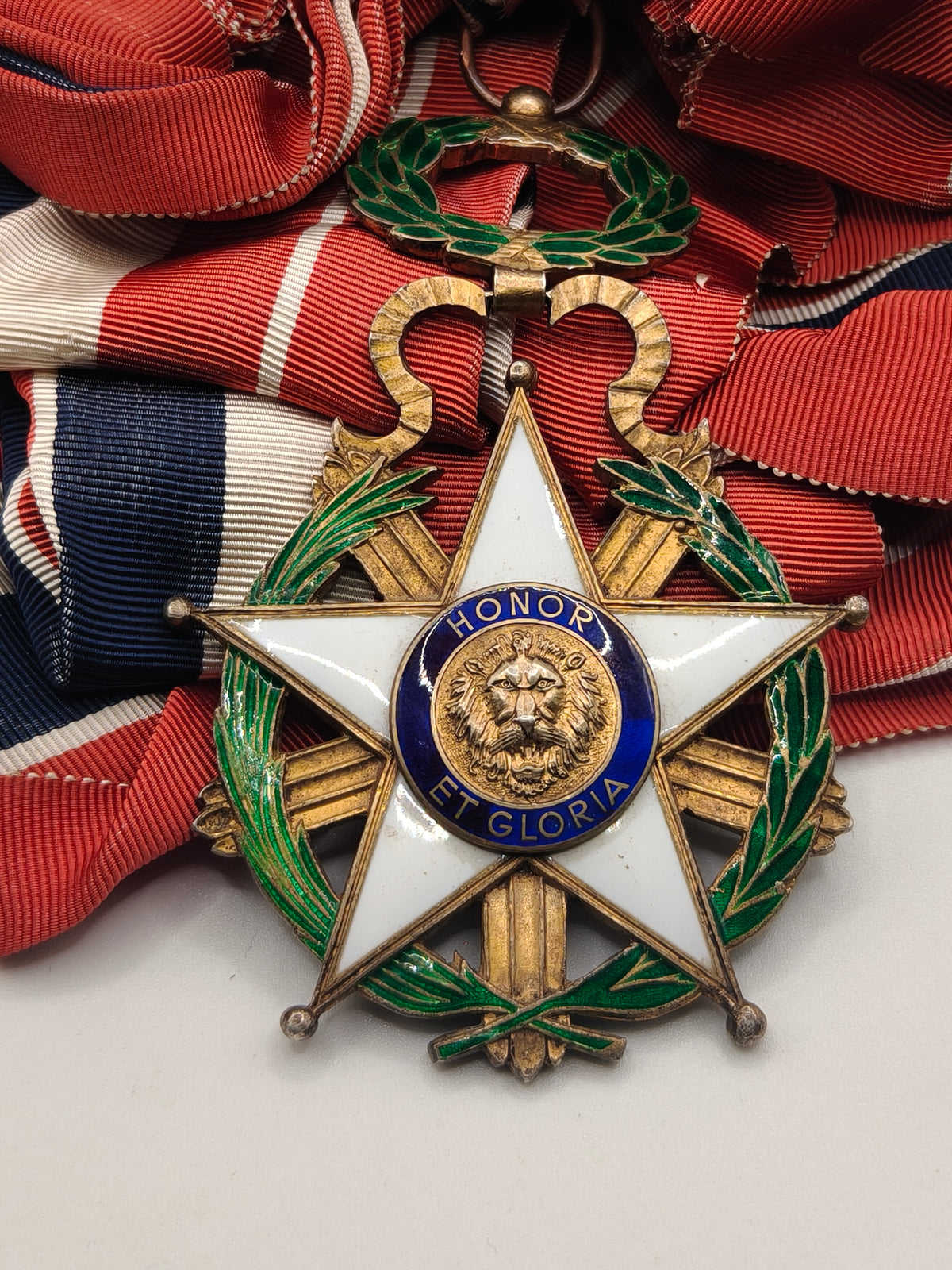Grand Cross Sash , Order Of Merit Paraguay.