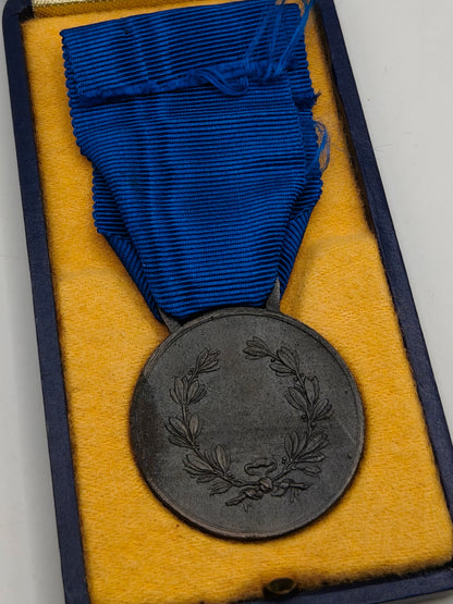 Medalla Al Valore militar bronce. Conflicto Italo-Germanico.