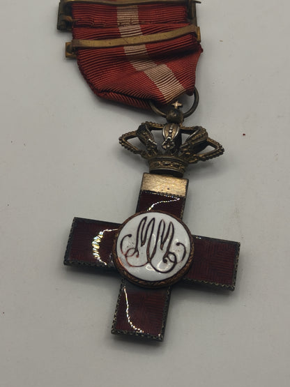 War Red Merit Order Cross Medal. Spain Alfonso XIII.