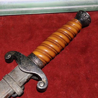 Daga oficial Wehrmacht Sin marcas en hoja