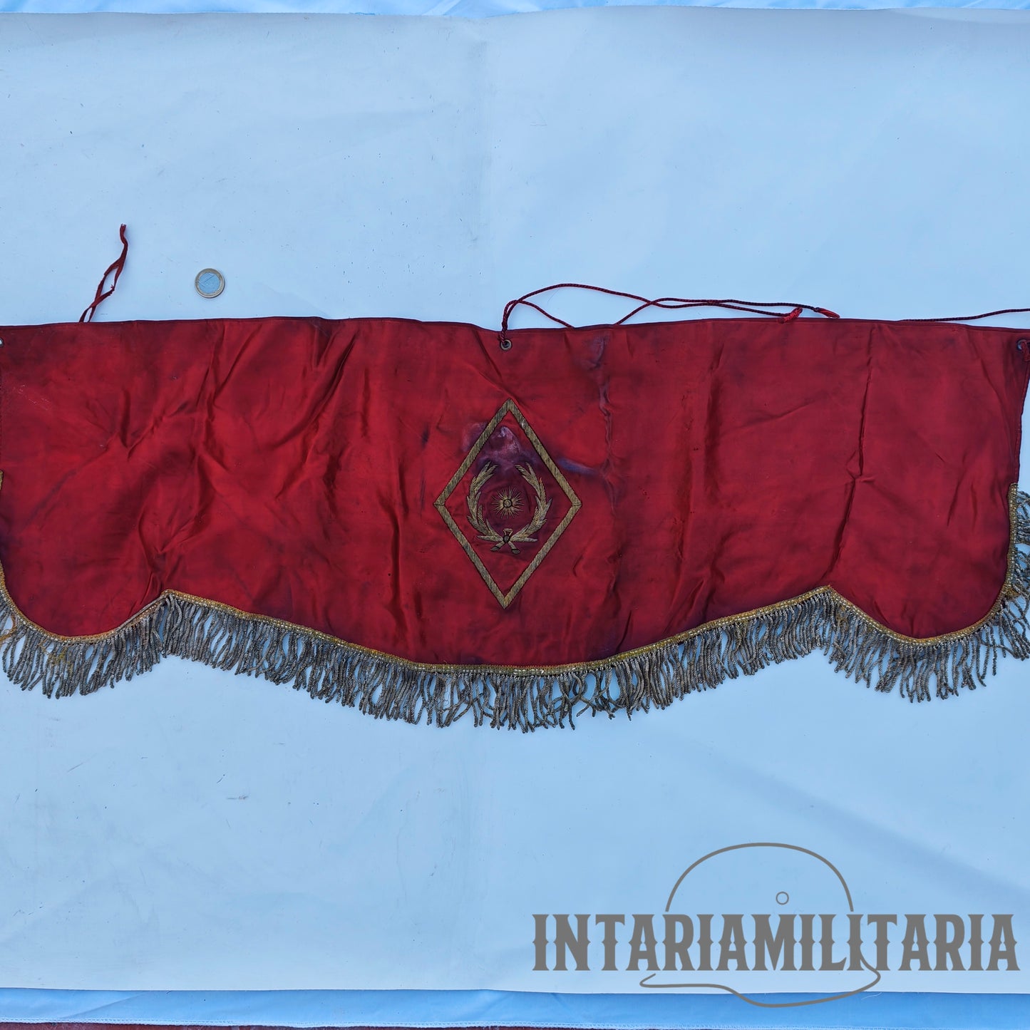 Bandera Cuerpo del Ejército de intendencia. (época franco) España