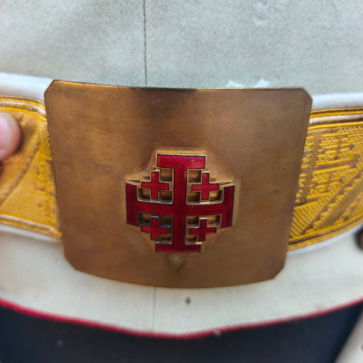 Uniforme of the Order of Holy Sepulchre, Complete. Spanish Knight.