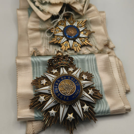 Villaviciosa's Order, Grand Cross. Portugal Monarchy Period