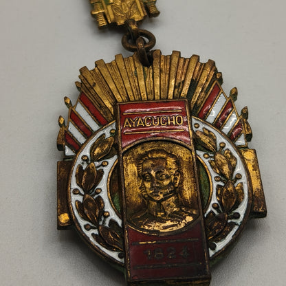 Order of Ayacucho, Medal Class. Peru