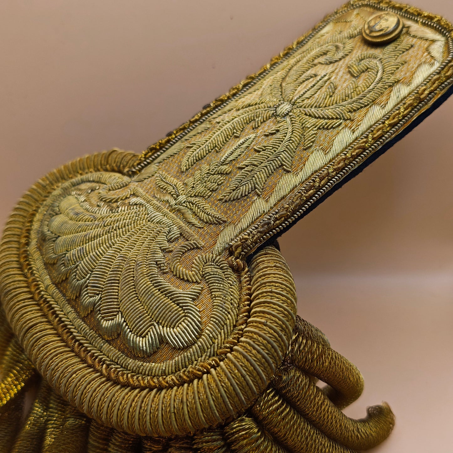 Hombreras de gala de Almirante hilo de oro
