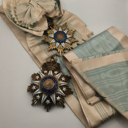 Villaviciosa's Order, Grand Cross. Portugal Monarchy Period