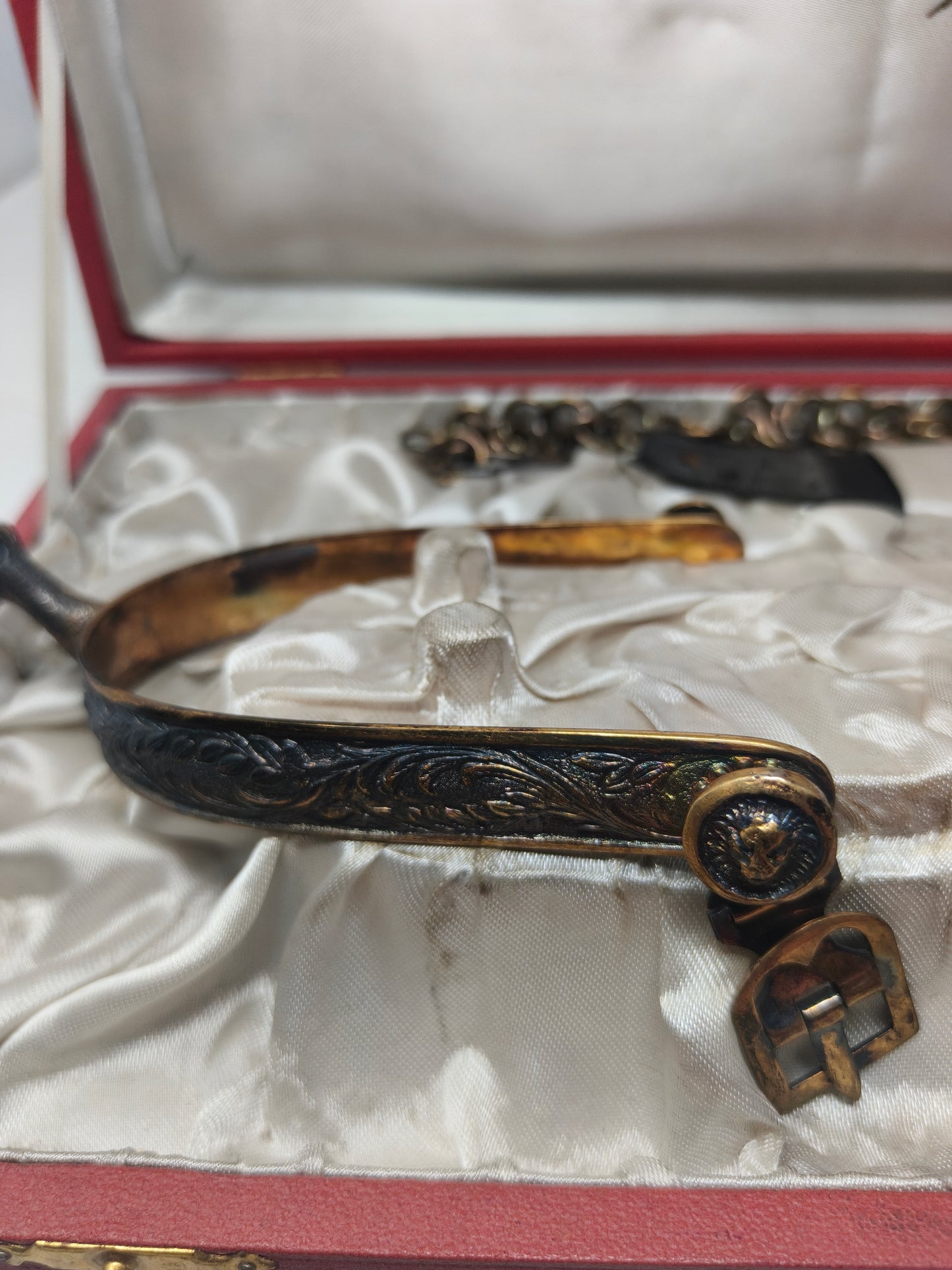 General Cavalry Military Silver Spurs . Spain Franco's period