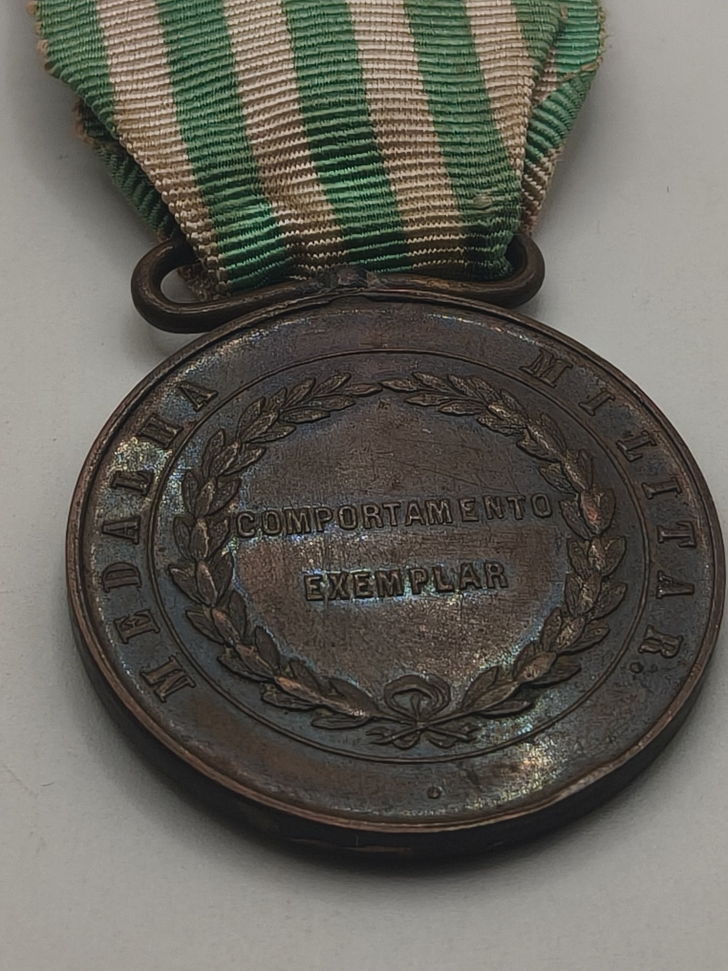 Military Medal for Exemplary Conduct. Colonial Portugal period