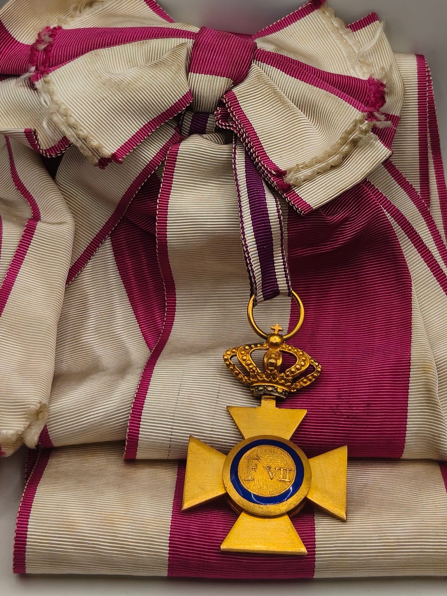 Banda gran cruz orden san Hermenegildo