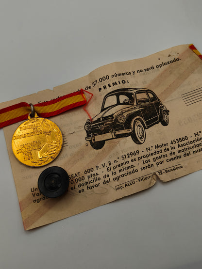 Medalla veteranos guerra de Cuba y Filipinas