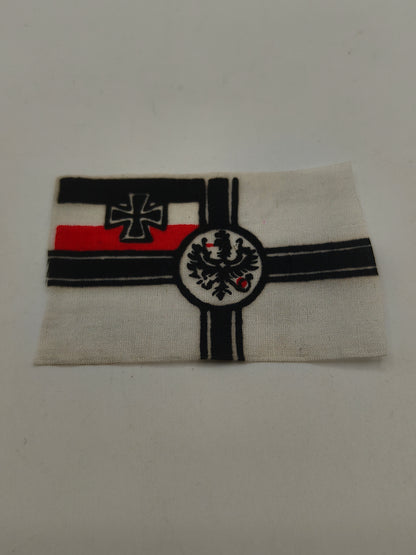 Bandera pequeña propaganda . Imperial Aleman