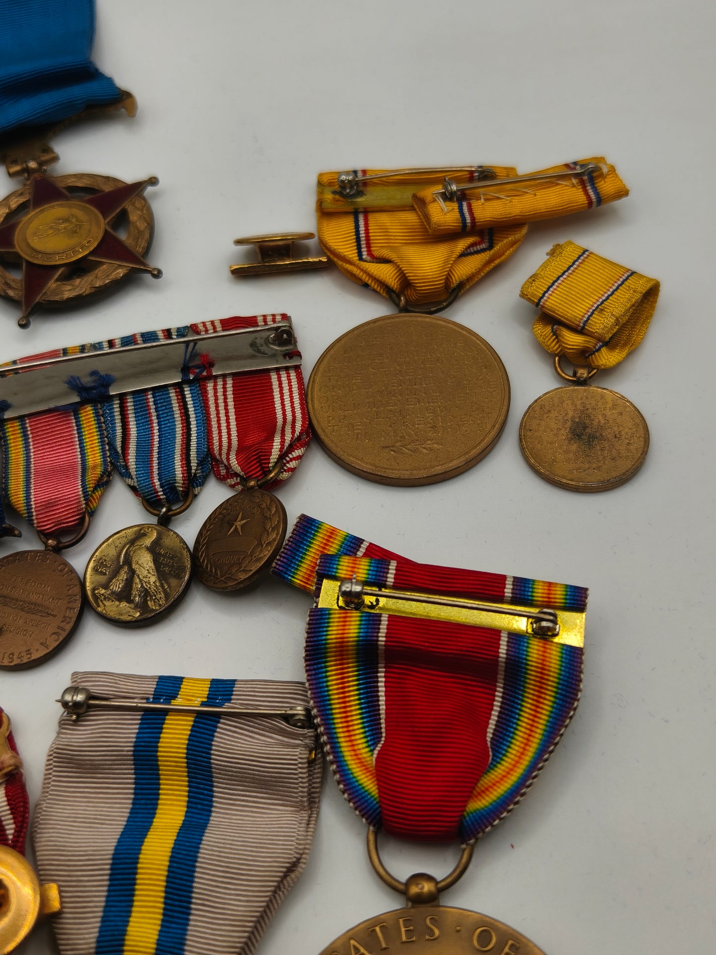 Lote medallas veterano IIWW. USA