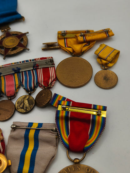 Lote medallas veterano IIWW. USA