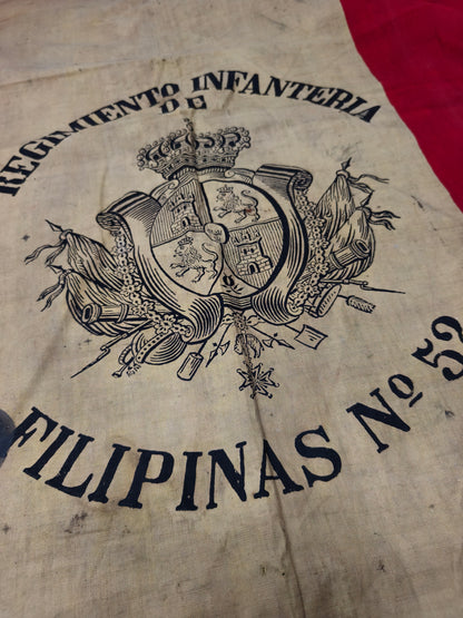 Original Philippines Campaign Regimental Flag, N52 Spain.