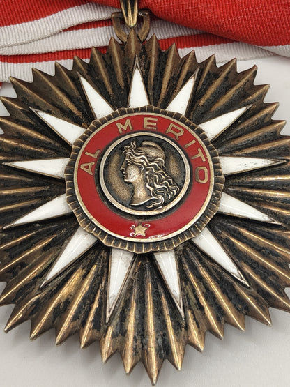 Commander Medal Order of May , Argentina. Big Size.