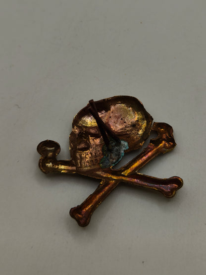 Insignia Calavera División Asalto. GUERRA CIVIL ESPAÑOLA.