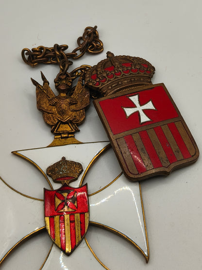 Order of Santa Maria de la Merced, Medals. Spain.