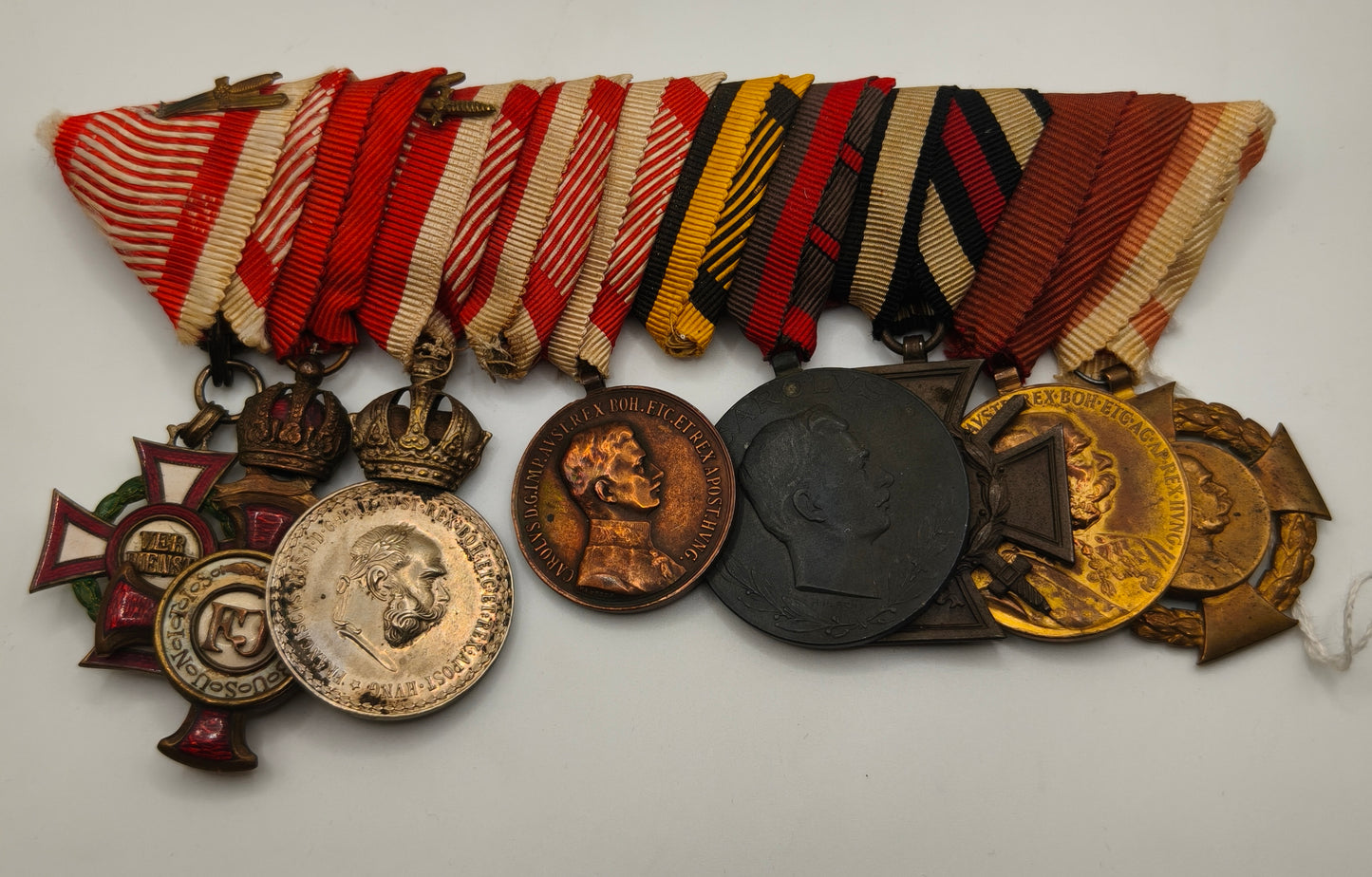 Austrian medal bar. Pre IWW Francisco José