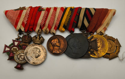 Austrian medal bar. Pre IWW Francisco José