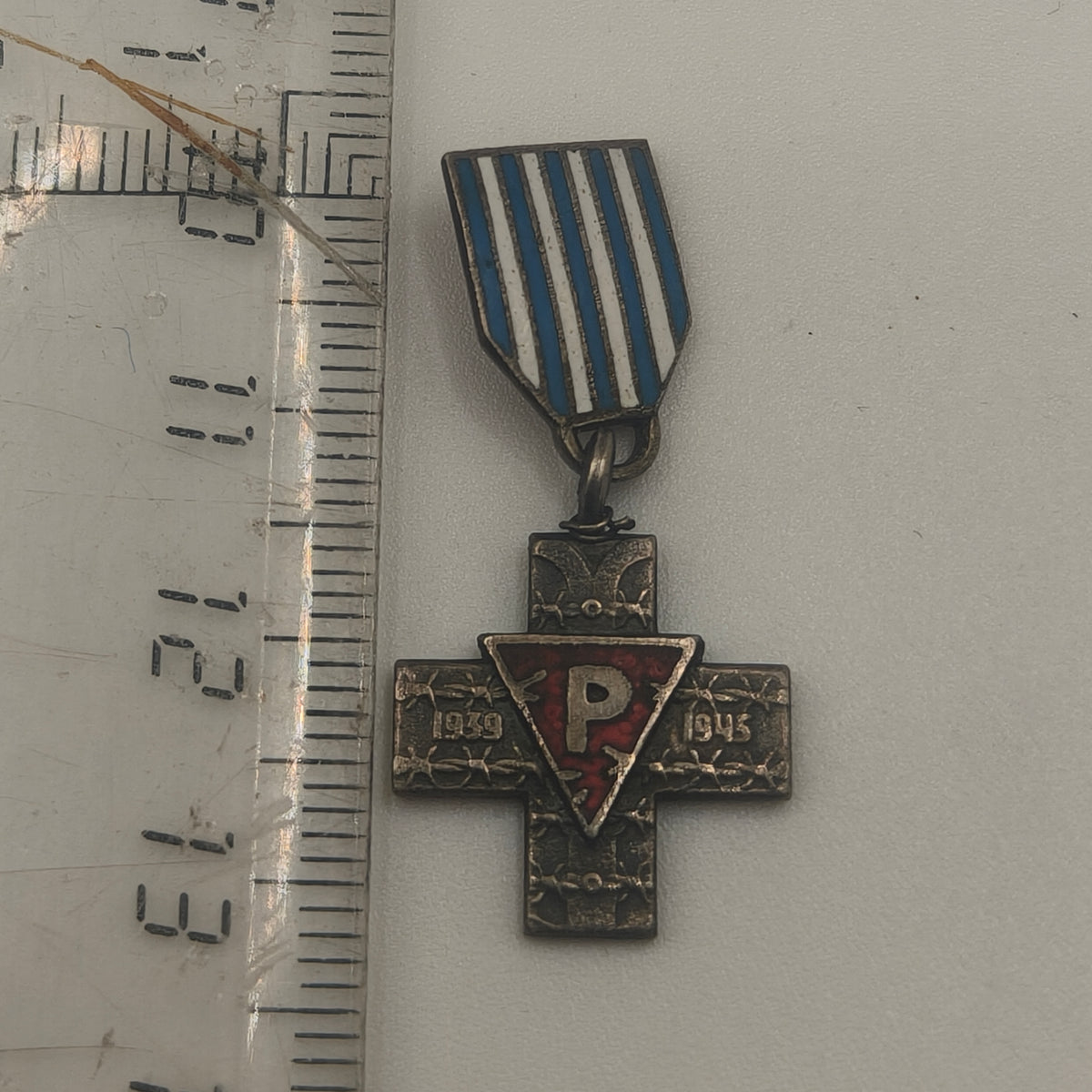 Polish Prisoner Medal Mini. WWII.