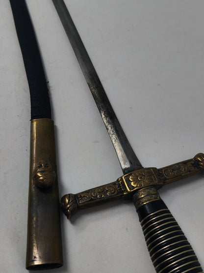 Spanish Army Ceremonial sword. Alphonso XIII