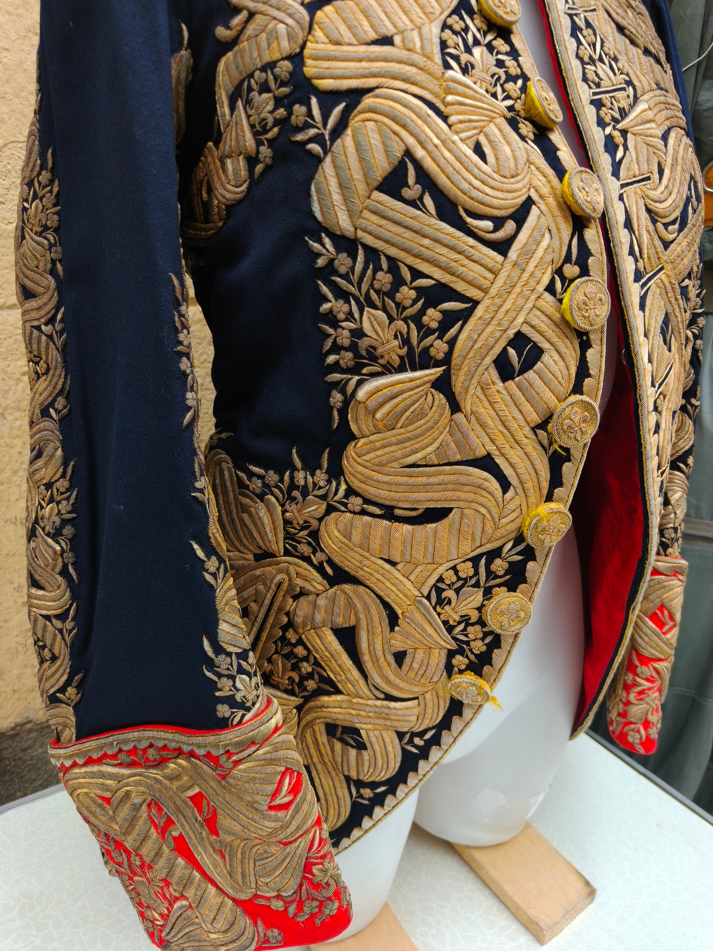 uniforme de época de Alfonso 13 de Gentilhombre de cámara