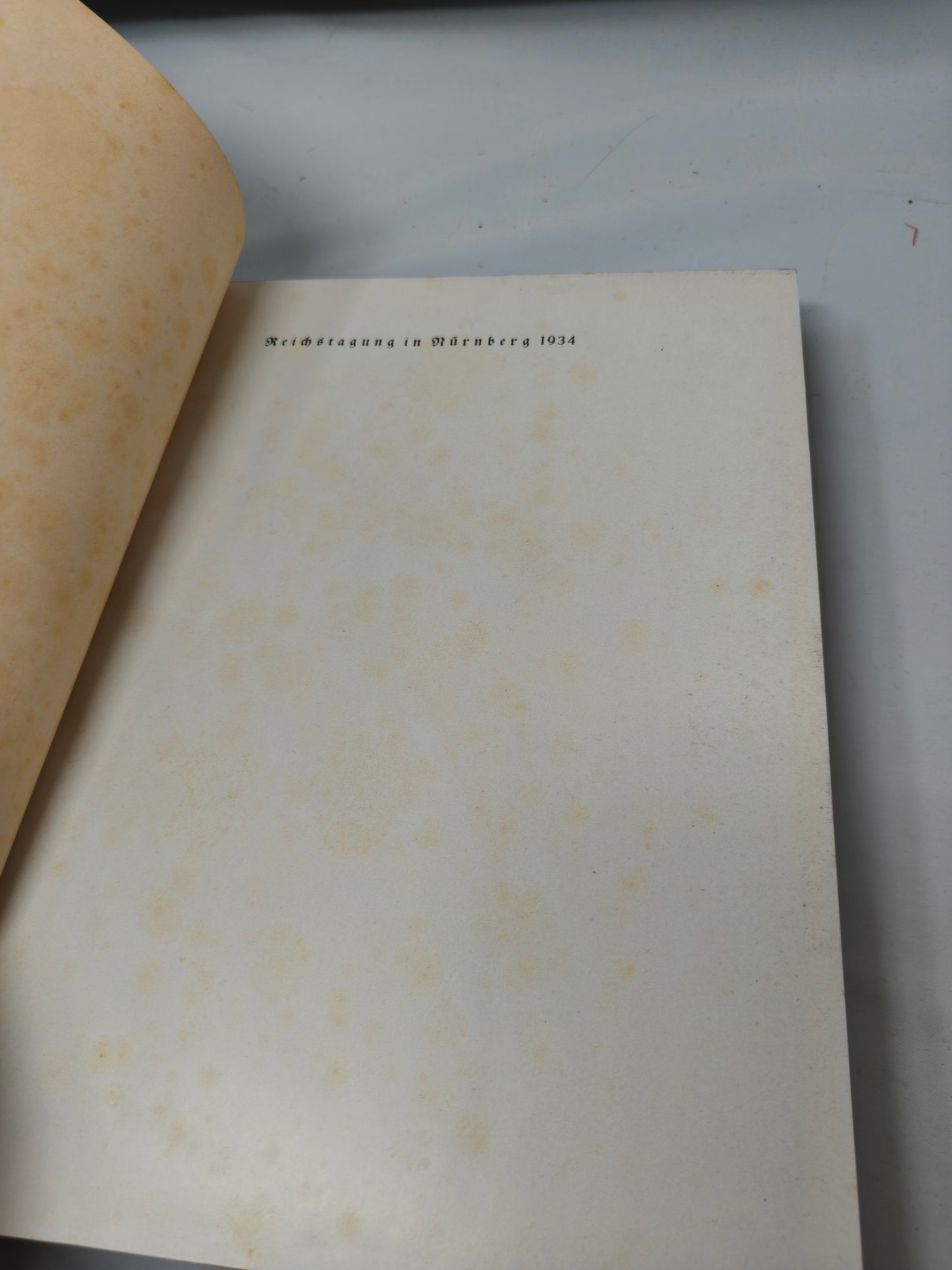 Núremberg Book 1934. IIWW original Germany.