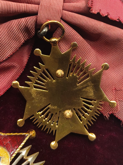 Cisneros Order Grand Cross. Spain, Franco's period.