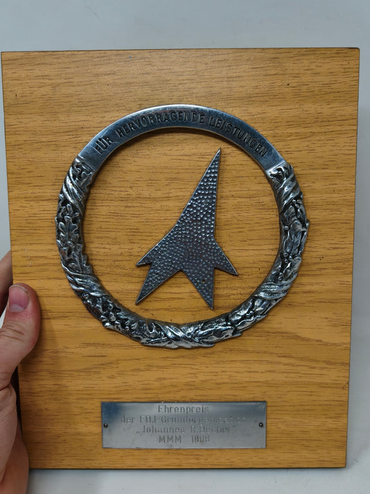 Placa conmemorativa de DDR Alemania
