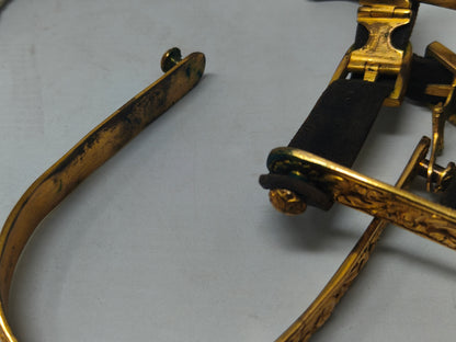 General Cavalry Military Golden Spurs . Spain Alfonso XIII.