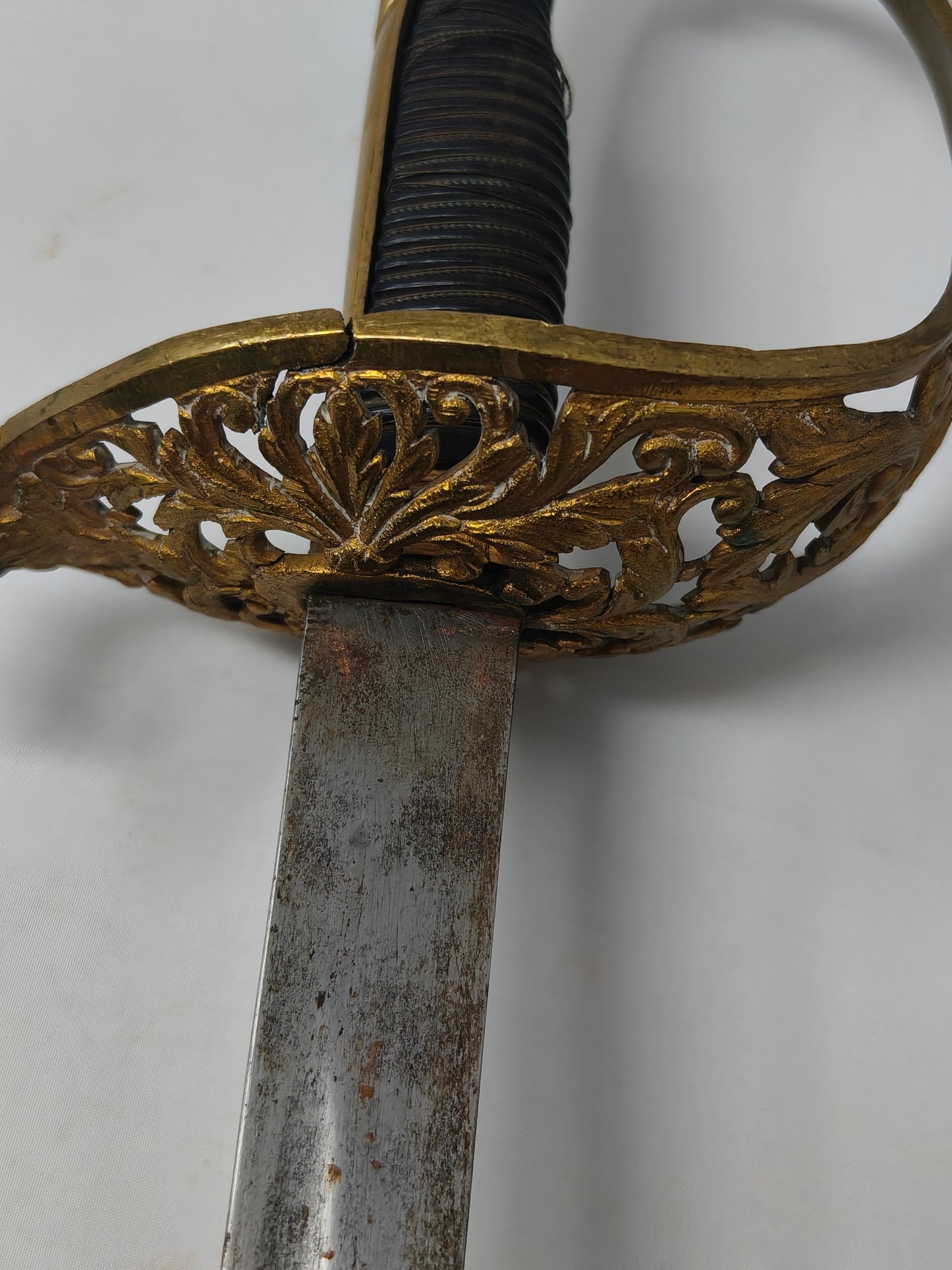 Quartermaster ceremonial Saber. Alphonso XIII Spain