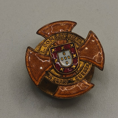 Excombatients Badge, Portugal IWW.