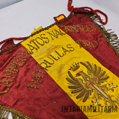 Banderín ejercito español 1950 época Franco